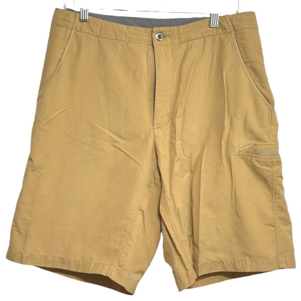 Patagonia Gi III Shorts Mens Tan‎ Organic Cotton Nylon Cargo Hiking Gorpcore 32